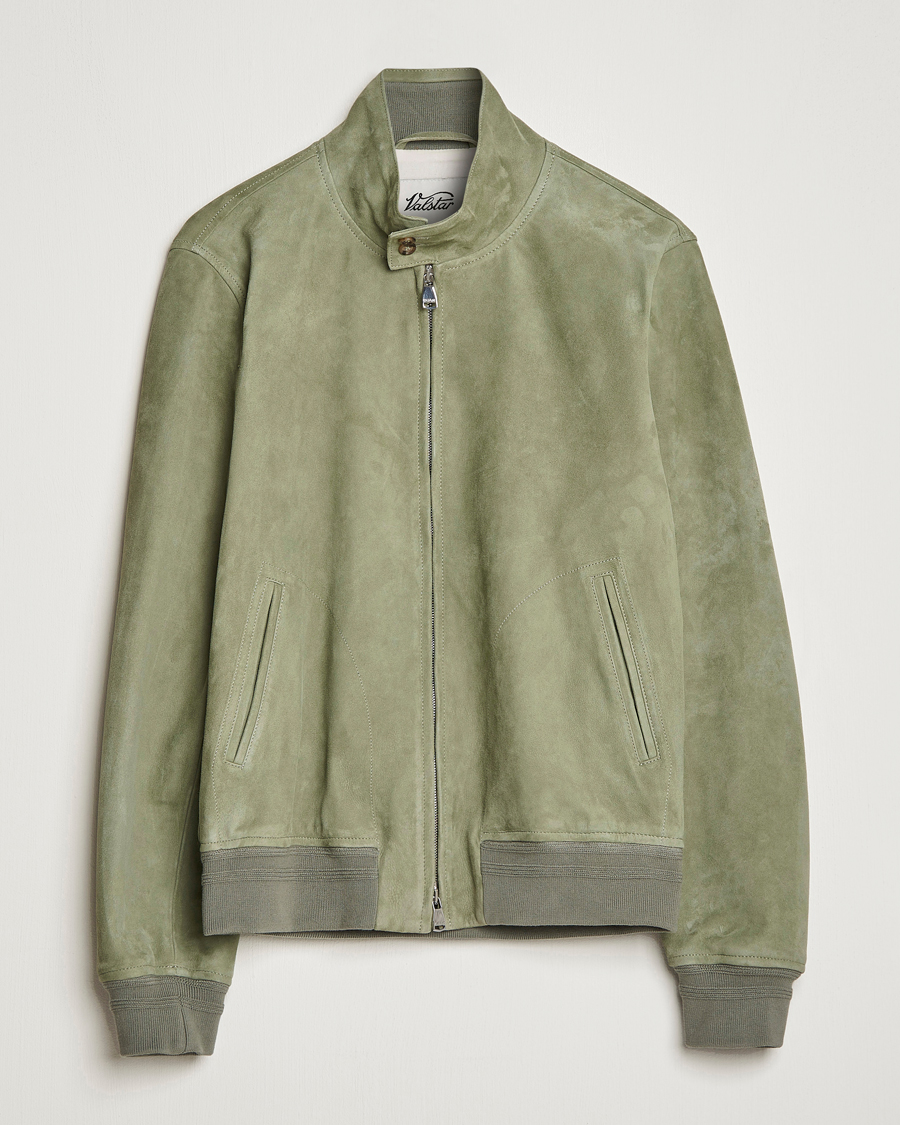 Homme | Manteaux Et Vestes | Valstar | Suede Zip Blouson Cardo