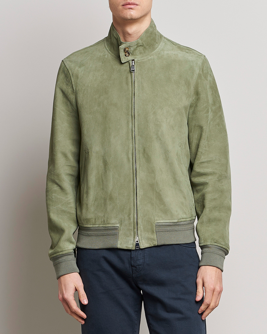 Homme | Manteaux Et Vestes | Valstar | Suede Zip Blouson Cardo