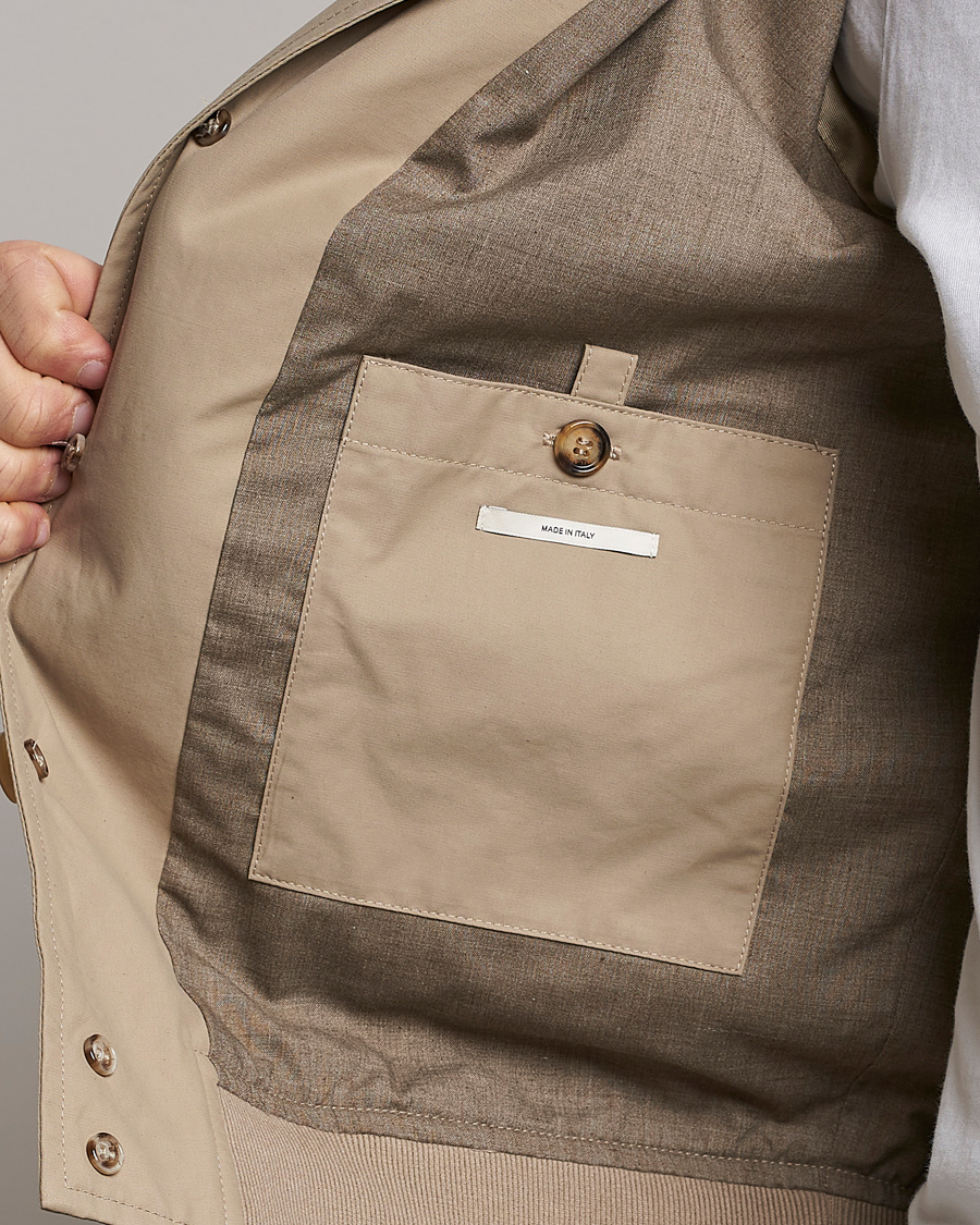 Homme | Manteaux Et Vestes | Valstar | Valstarino Water Repellent Cotton Jacket Beige