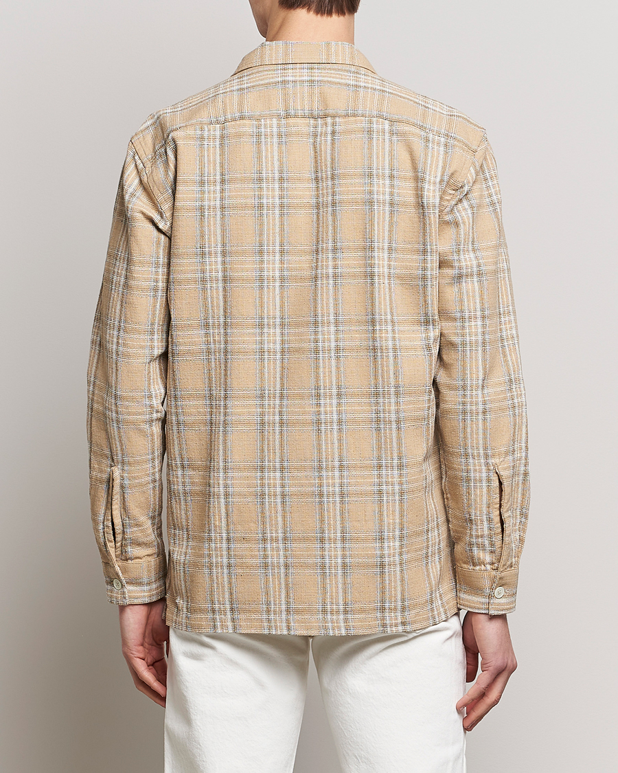 Homme | Chemises | Sunflower | Spacey Long Sleeve Shirt Khaki Check
