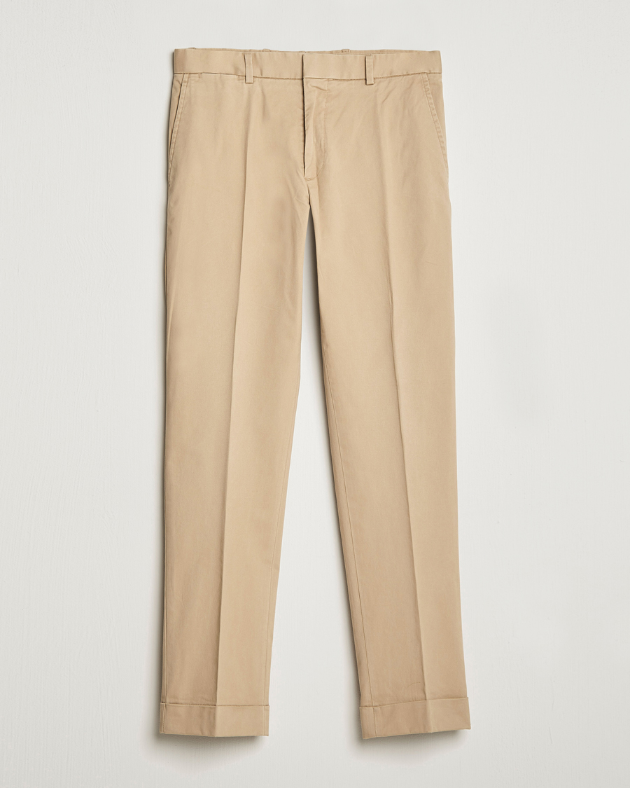 Homme | Pantalons | Polo Ralph Lauren | Cotton Stretch Trousers Monument Tan