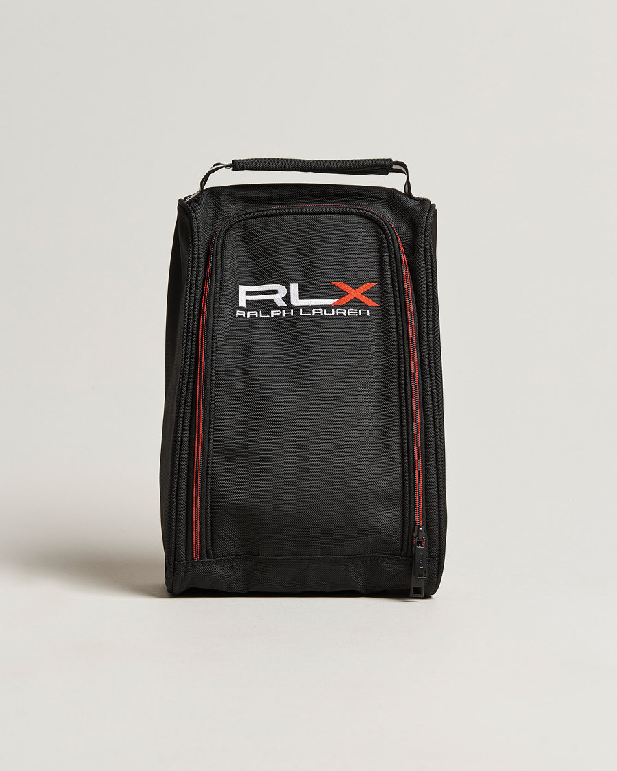 Homme | RLX Ralph Lauren Golf Shoe Bag Black | RLX Ralph Lauren | Golf Shoe Bag Black