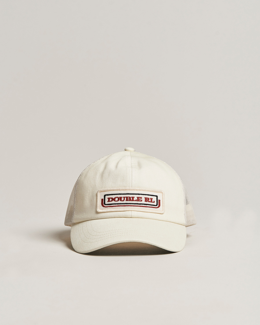Heren | RRL Mesh Trucker Cap White | RRL | Mesh Trucker Cap White