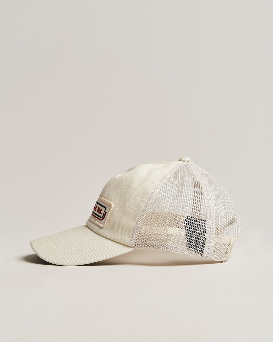 Heren | RRL Mesh Trucker Cap White | RRL | Mesh Trucker Cap White