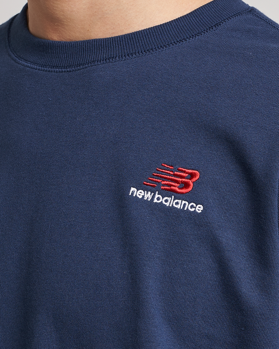 Homme | Pulls Et Tricots | New Balance | French Terry Sweatshirt Natural Indigo