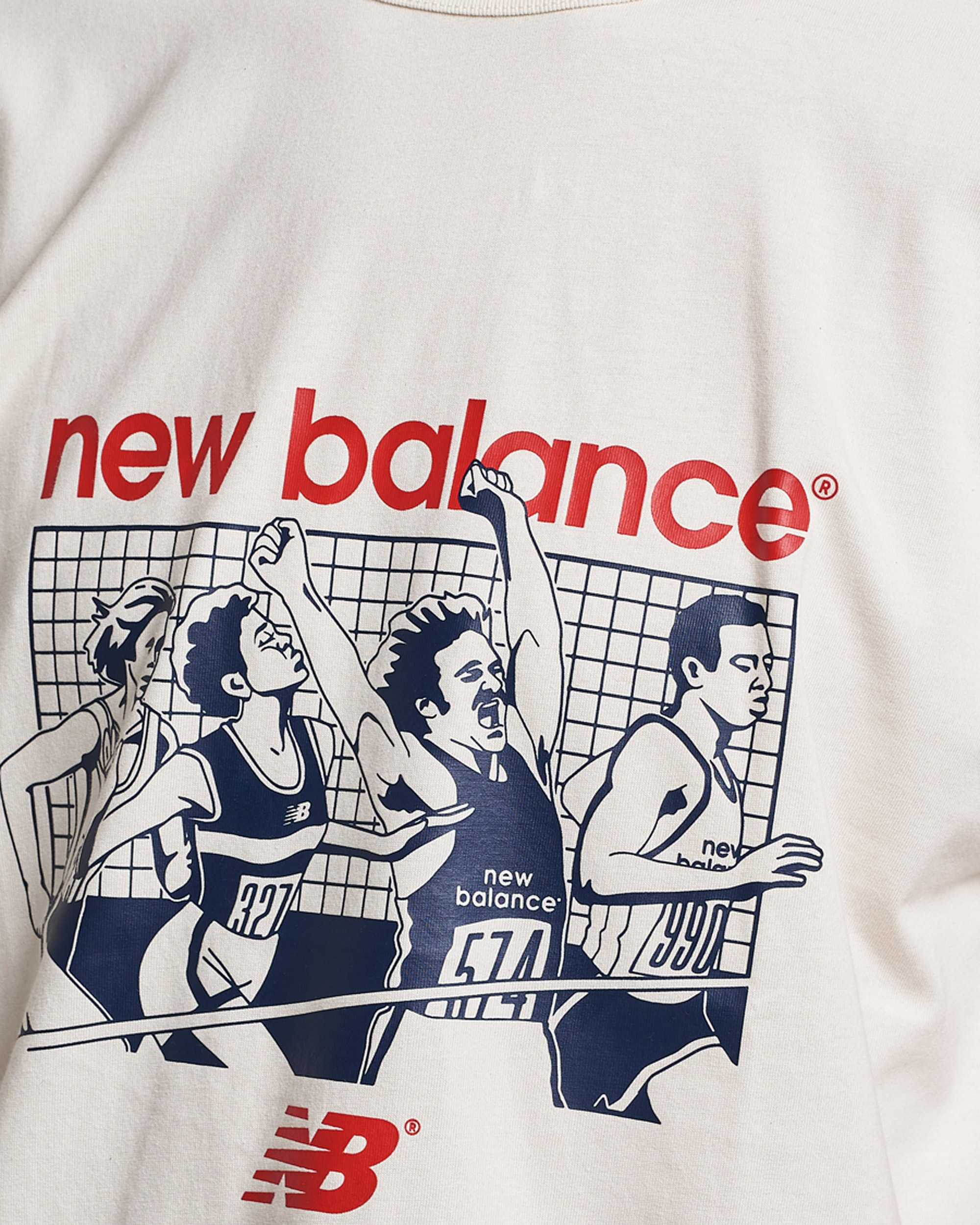 Heren | T-shirts | New Balance | Athletics 90s Graphic T-Shirt Greige