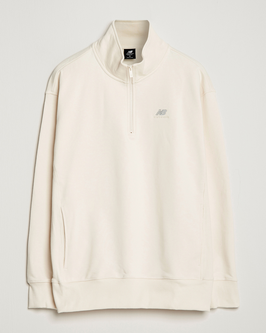 Homme | Pulls Et Tricots | New Balance | Athletics 90s 1/4 Zip Sweater Greige