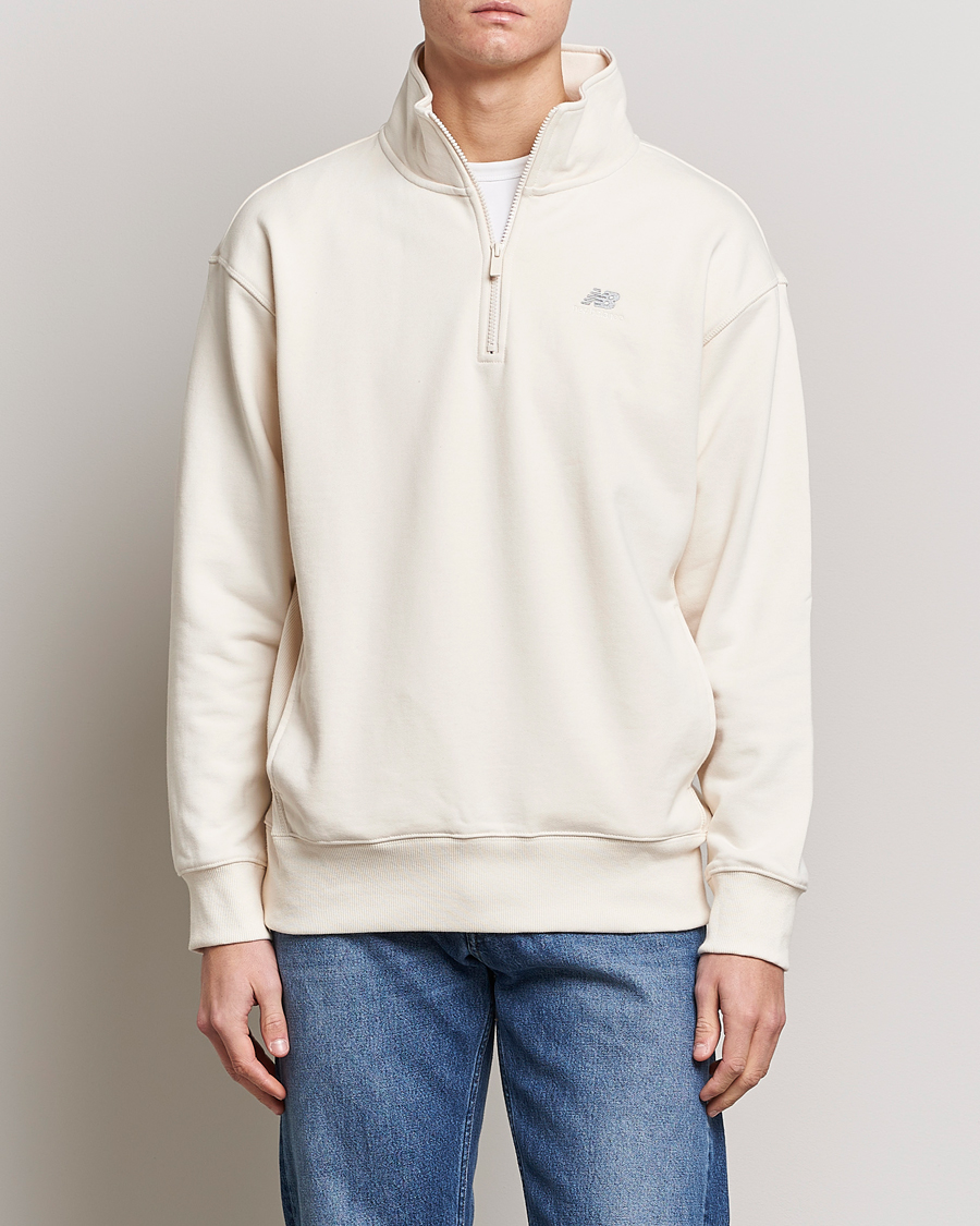 Homme | Pulls Et Tricots | New Balance | Athletics 90s 1/4 Zip Sweater Greige