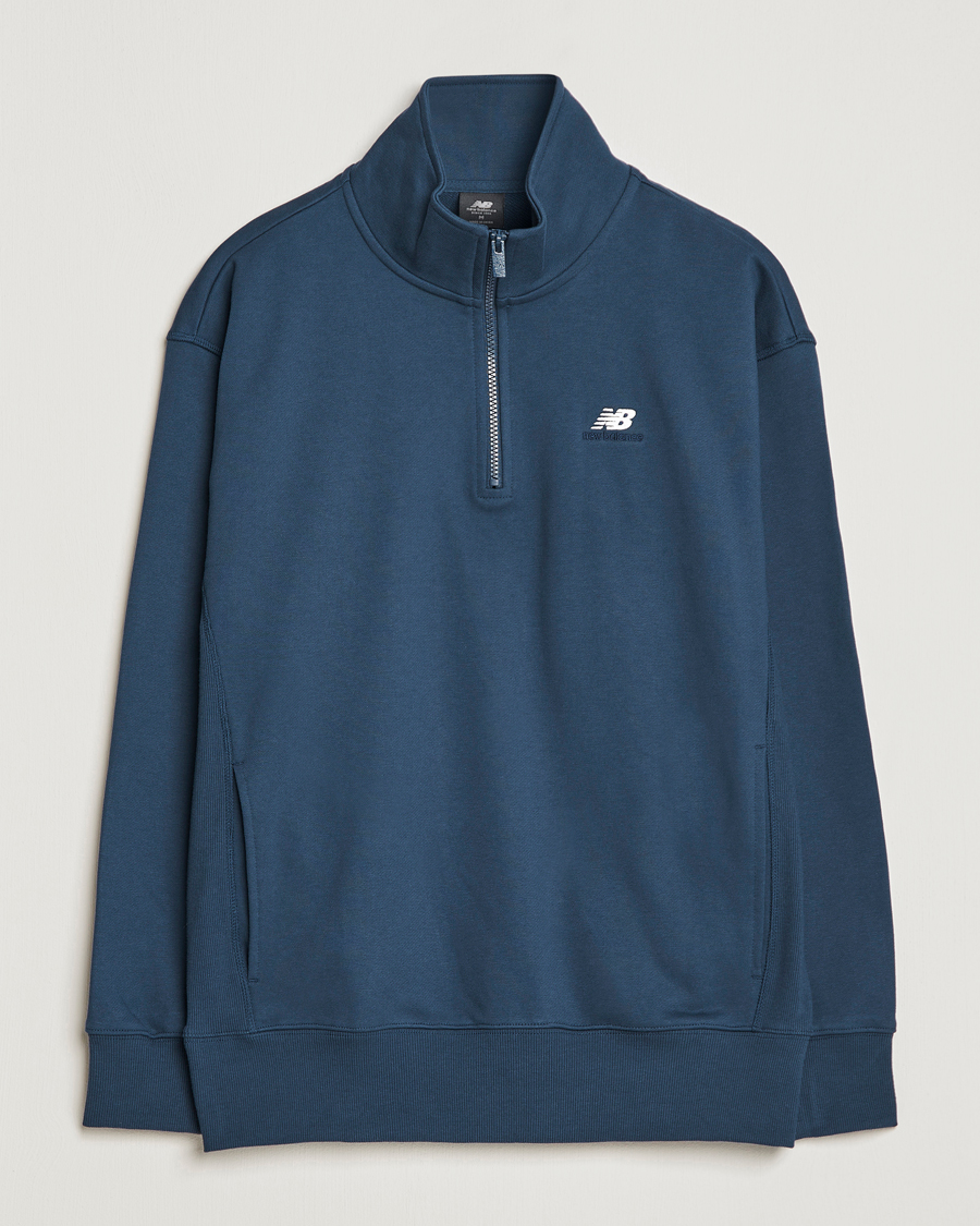 Homme | Pulls Et Tricots | New Balance | Athletics 90s 1/4 Zip Sweater Navy