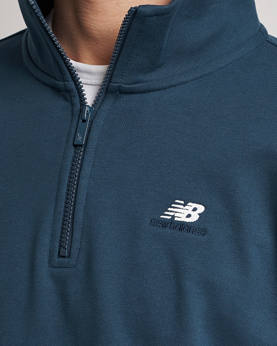 Homme | Pulls Et Tricots | New Balance | Athletics 90s 1/4 Zip Sweater Navy