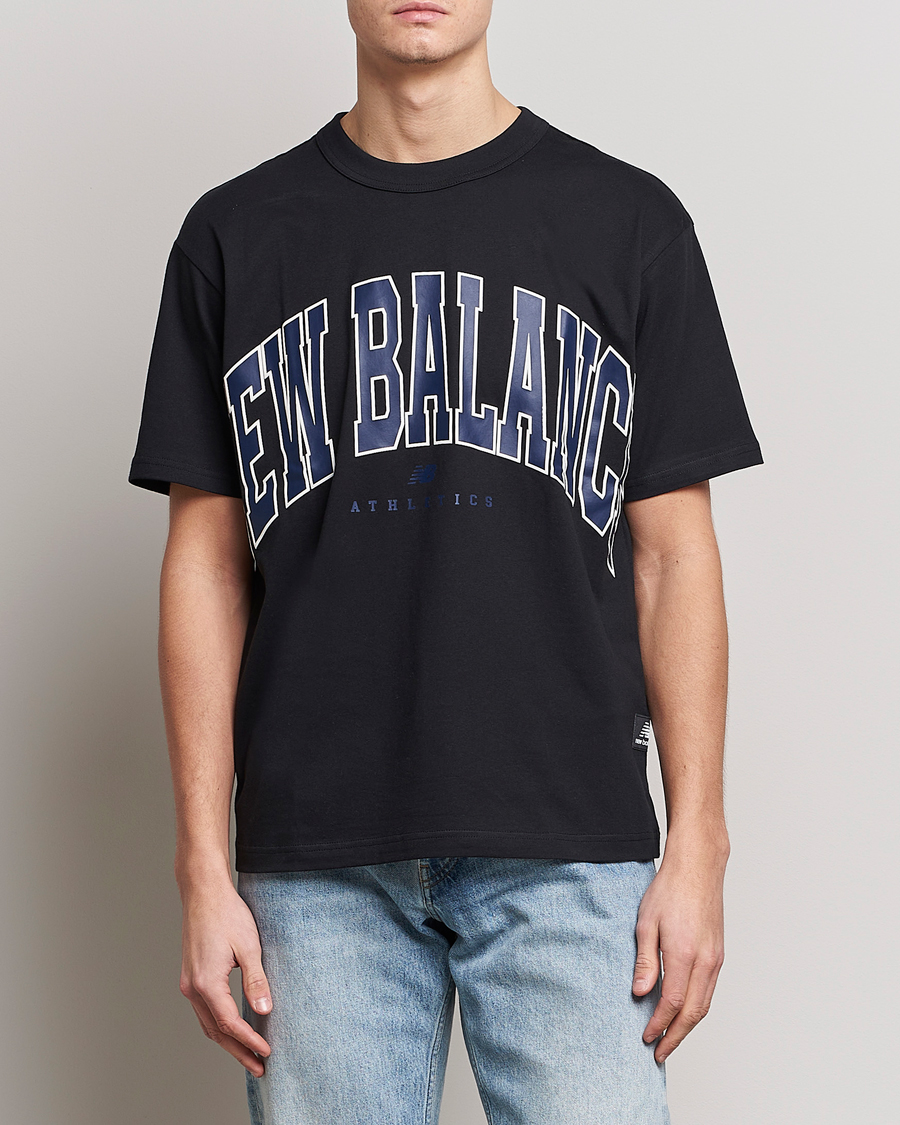 Homme | T-shirts | New Balance | Athletics Warped T-Shirt Black