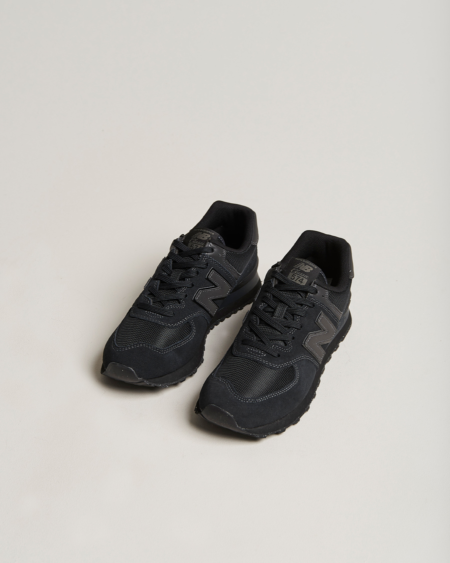 Homme | New Balance 574 Sneakers Full Black | New Balance | 574 Sneakers Full Black