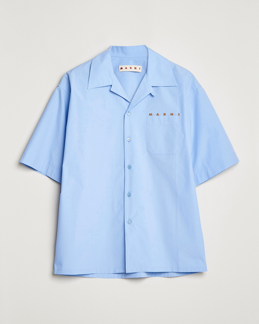 Homme | Chemises | Marni | Bowling Shirt Iris Blue