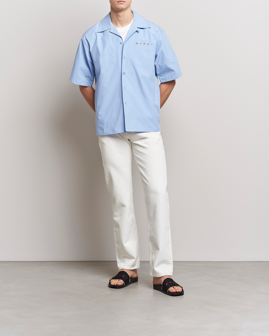 Homme | Chemises | Marni | Bowling Shirt Iris Blue