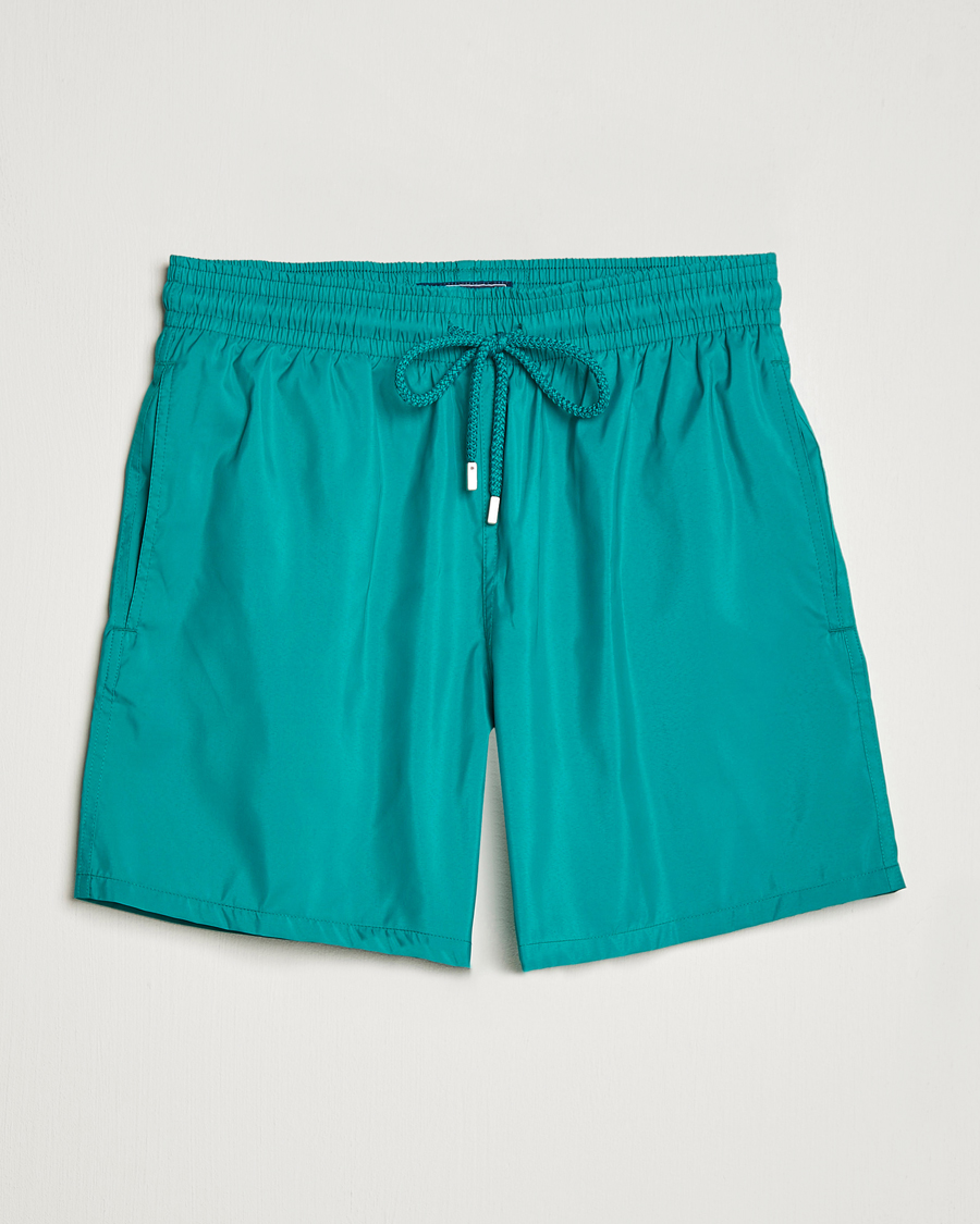 Homme | Maillots De Bain | Vilebrequin | Mahina Swimshorts Emeraude