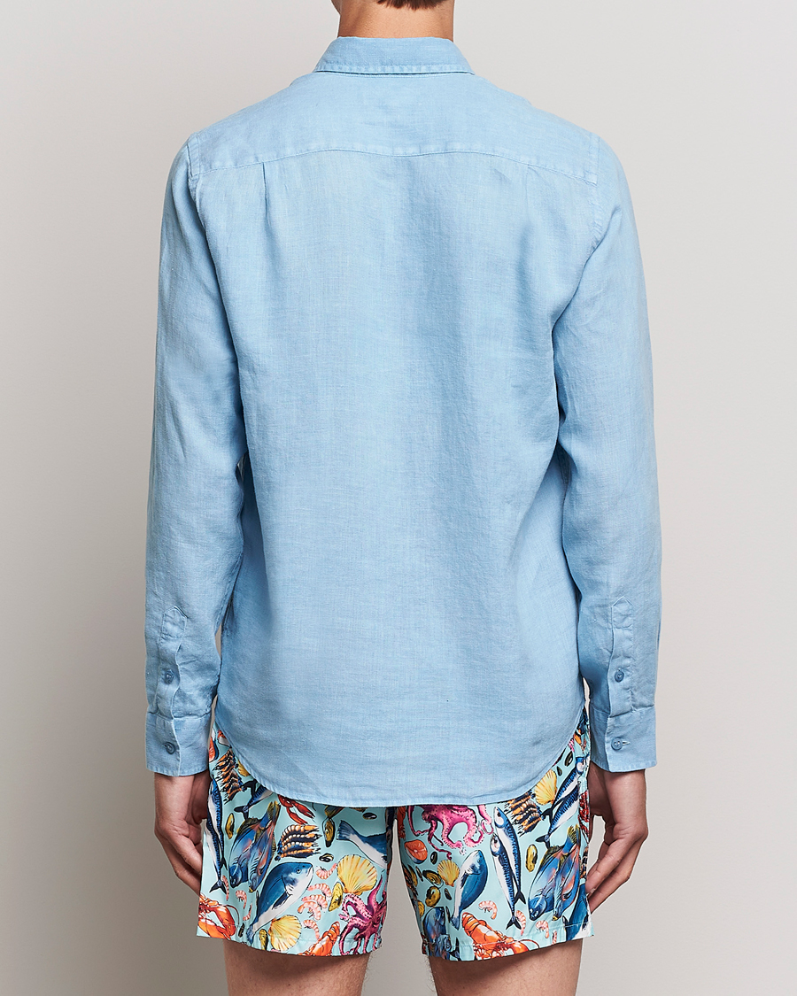 Homme | Chemises | Vilebrequin | Caroubis Linen Shirt Source