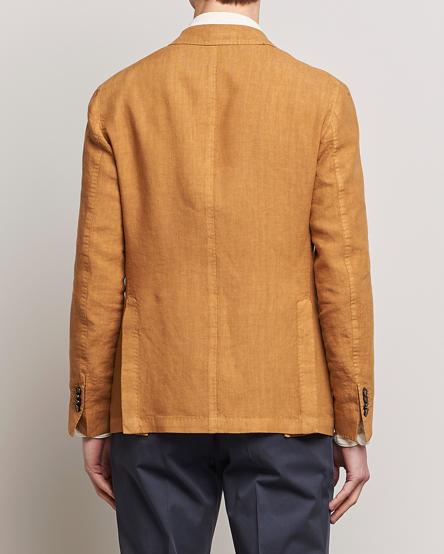 Homme | Blazers | L.B.M. 1911 | Jack Regular Fit Linen Blazer Camel
