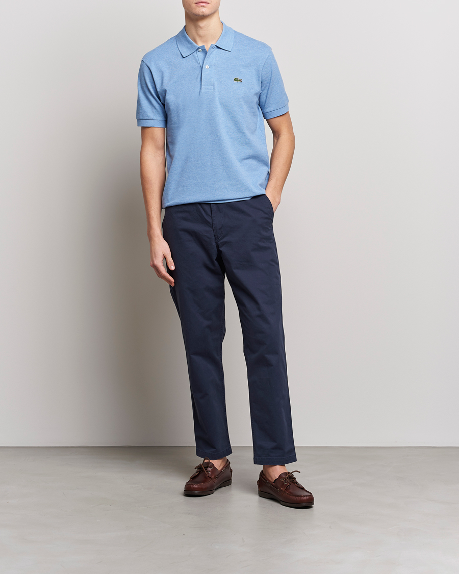 Homme | Polos | Lacoste | Original Melange Polo Piké Heather Thermal