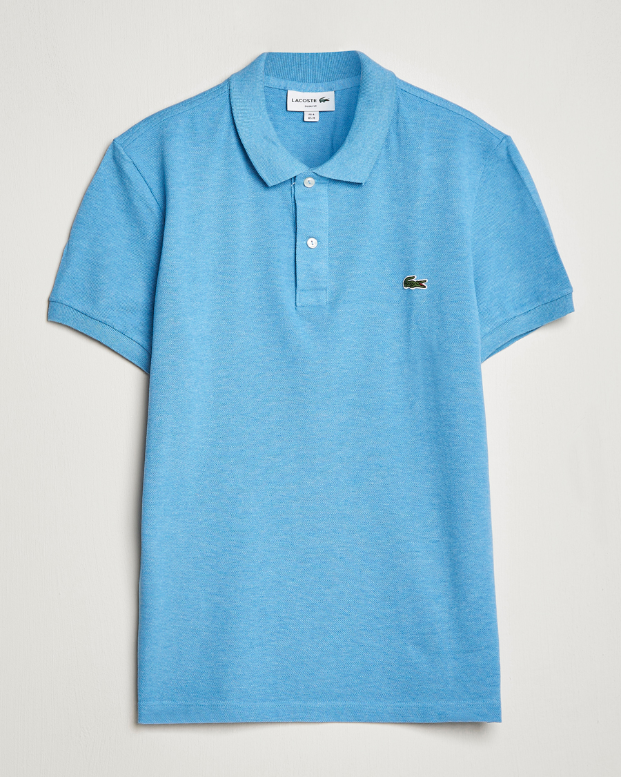 Homme | Polos | Lacoste | Slim Fit Polo Piké Heather Thermal