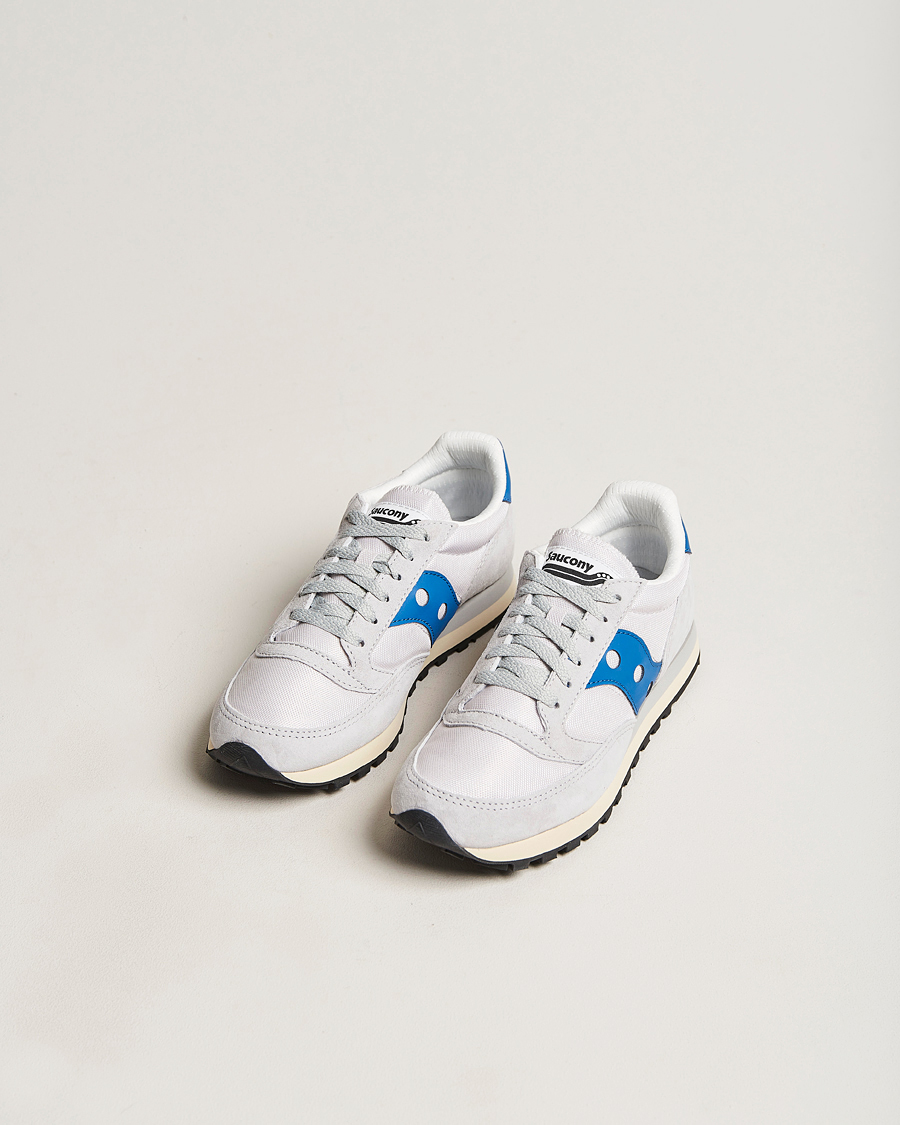 Heren | Saucony Jazz 81 Sneaker Grey/Blue | Saucony | Jazz 81 Sneaker Grey/Blue