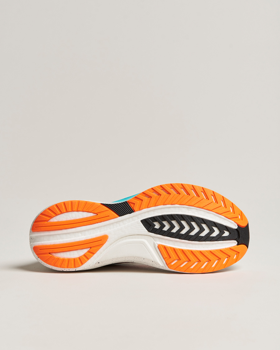 Homme | Saucony Tempus Running Sneaker White/Vizi Orange | Saucony | Tempus Running Sneaker White/Vizi Orange