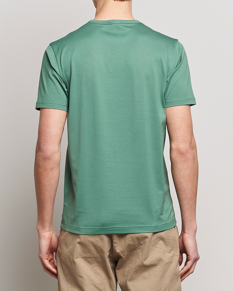 Homme | T-shirts | Sunspel | Crew Neck Cotton Tee Thyme