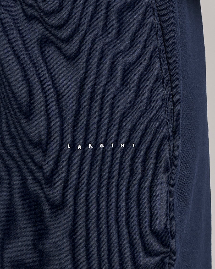 Homme | Shorts | Lardini | Cotton Embroidery Shorts Navy