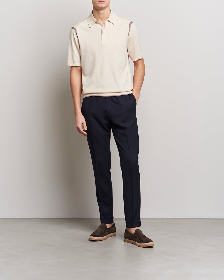 Heren | Polo's | Paul Smith | Organic Cotton Polo Off White
