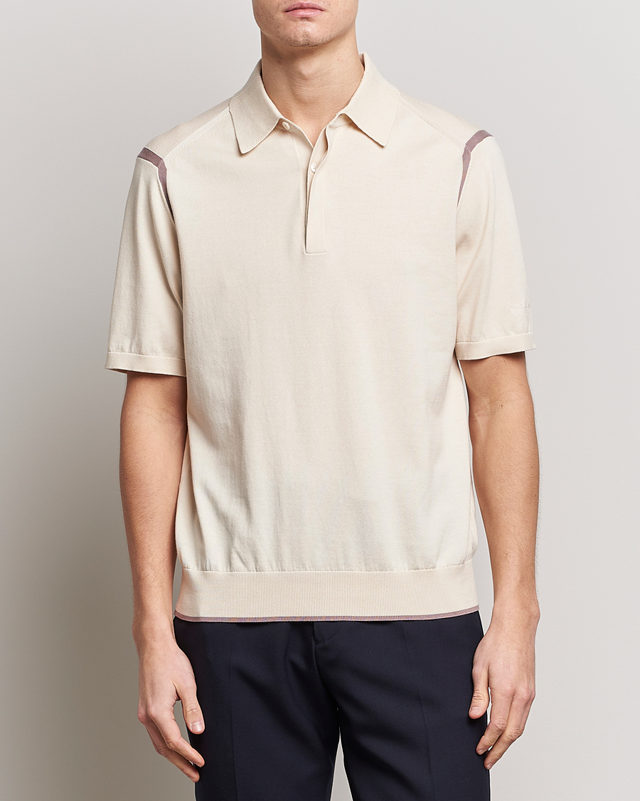 Heren | Polo's | Paul Smith | Organic Cotton Polo Off White