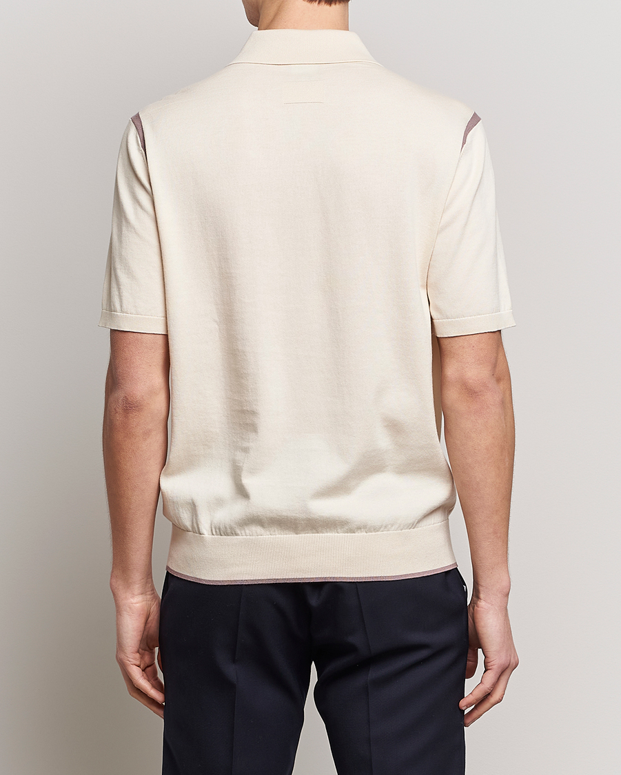 Heren | Polo's | Paul Smith | Organic Cotton Polo Off White