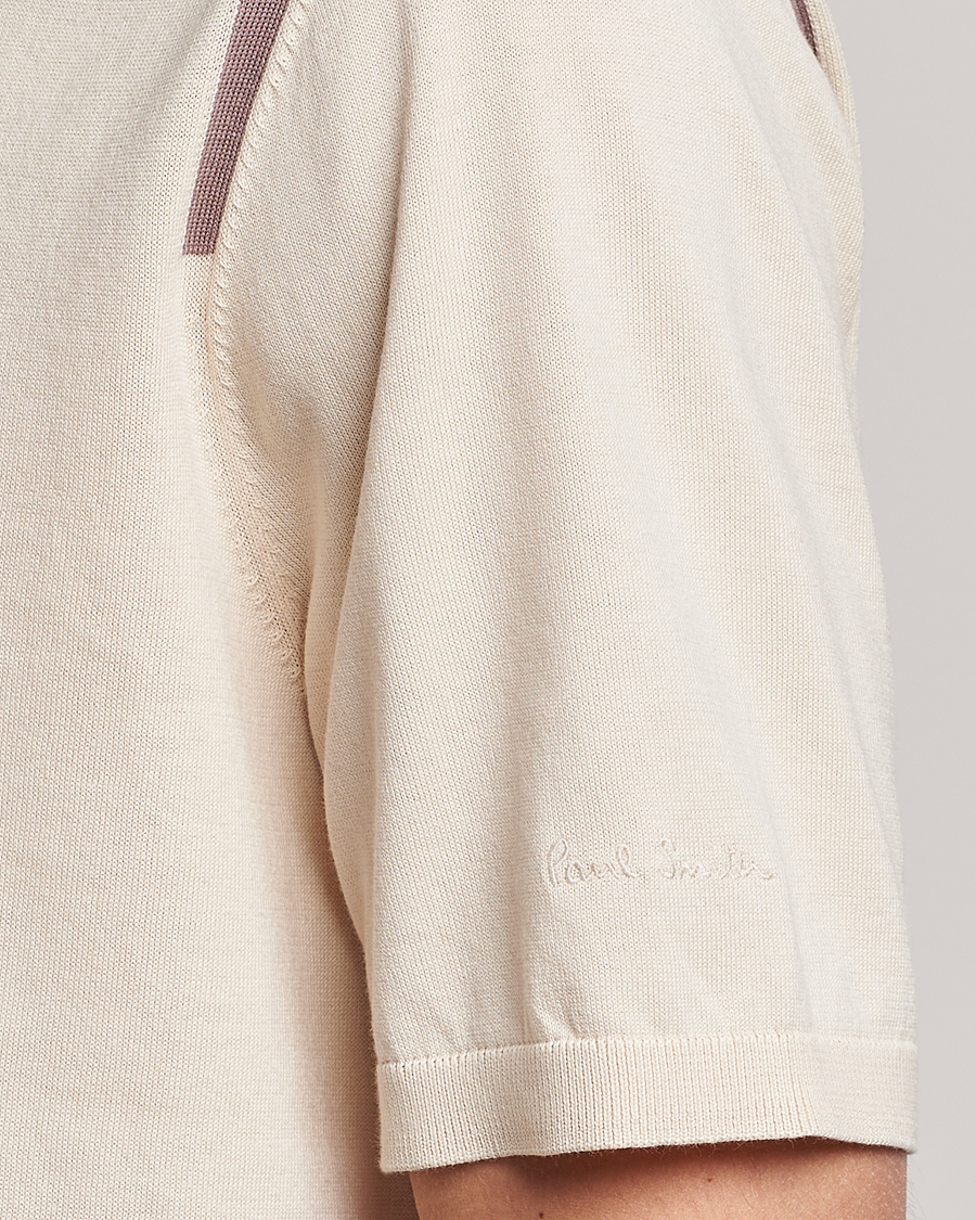 Heren | Polo's | Paul Smith | Organic Cotton Polo Off White
