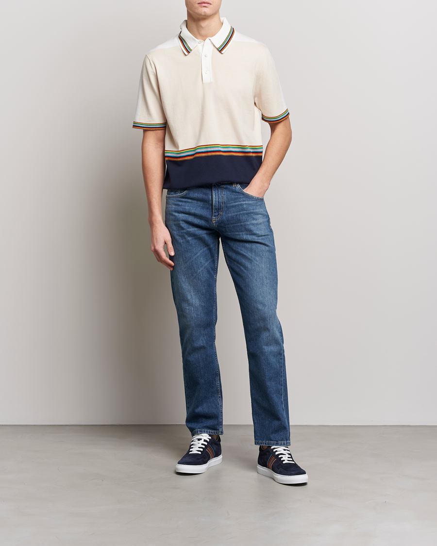 Homme | Pulls Et Tricots | Paul Smith | Organic cotton Knitted Polo White