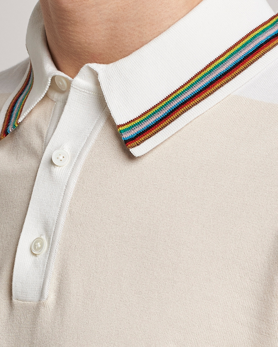 Homme | Pulls Et Tricots | Paul Smith | Organic cotton Knitted Polo White