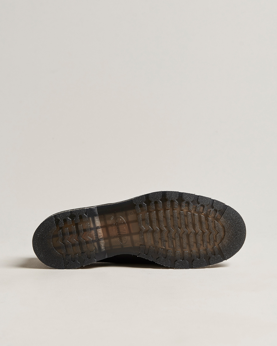 Homme | Solovair 3 Eye Gibson Shoe Black Greasy | Solovair | 3 Eye Gibson Shoe Black Greasy
