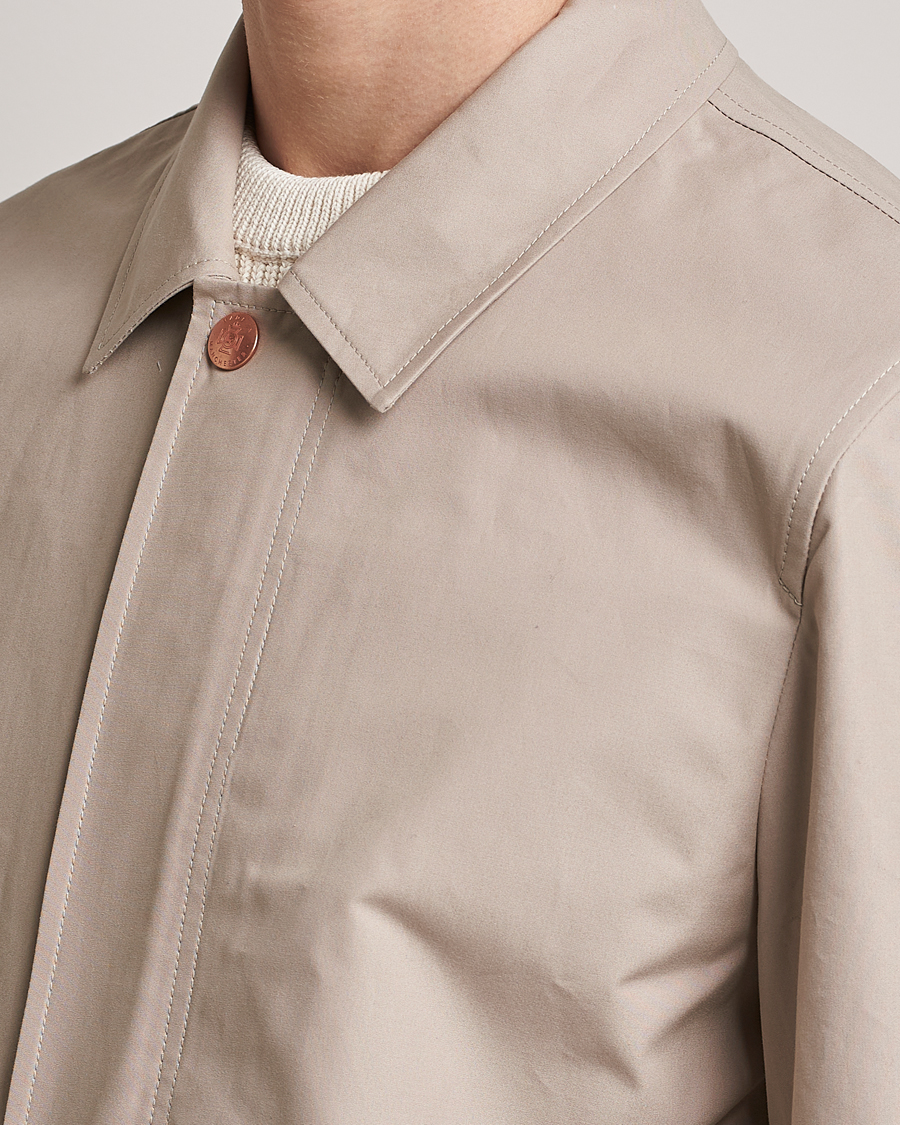 Homme | Manteaux Et Vestes | Private White V.C. | Unlined Cotton Ventile Mac Coat 3.0 Plaza Taupe