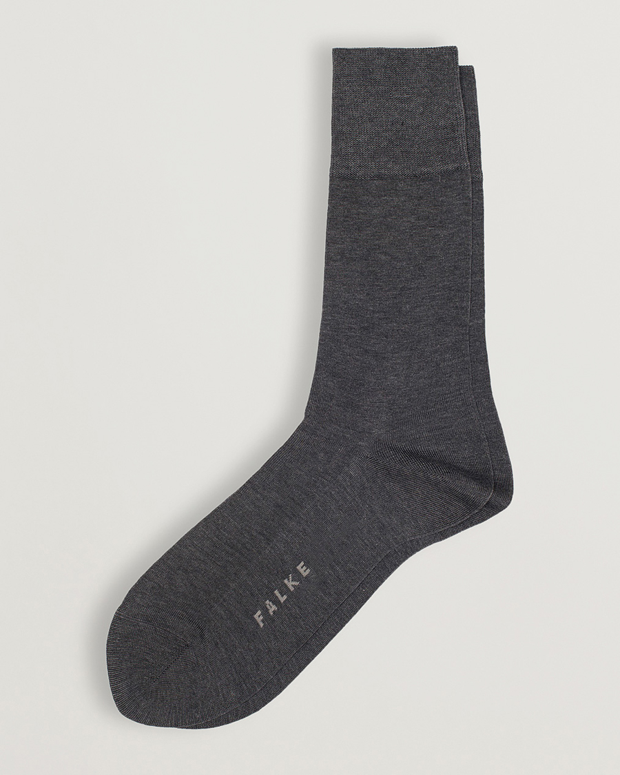 Heren | Ondergoed | Falke | Tiago Socks Antrachite Melange