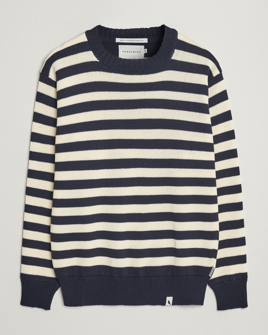Homme | Pulls Et Tricots | Peregrine | Richmond Organic Cotton Sweater Navy