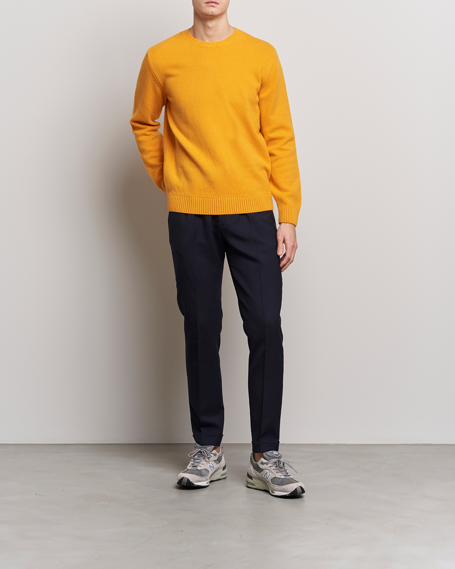 Homme | Pulls Et Tricots | Colorful Standard | Classic Merino Wool Crew Neck Burned Yellow
