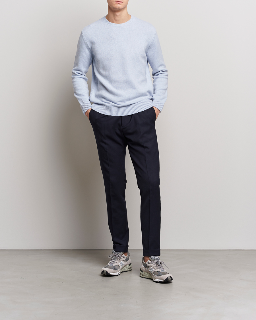 Homme | Pulls Et Tricots | Colorful Standard | Classic Merino Wool Crew Neck Polar Blue