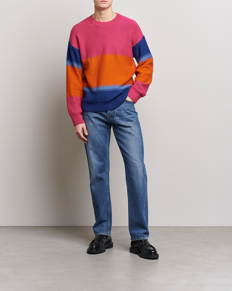 Heren | Truien | GANT | Degraded Striped Knitted Sweater Multi