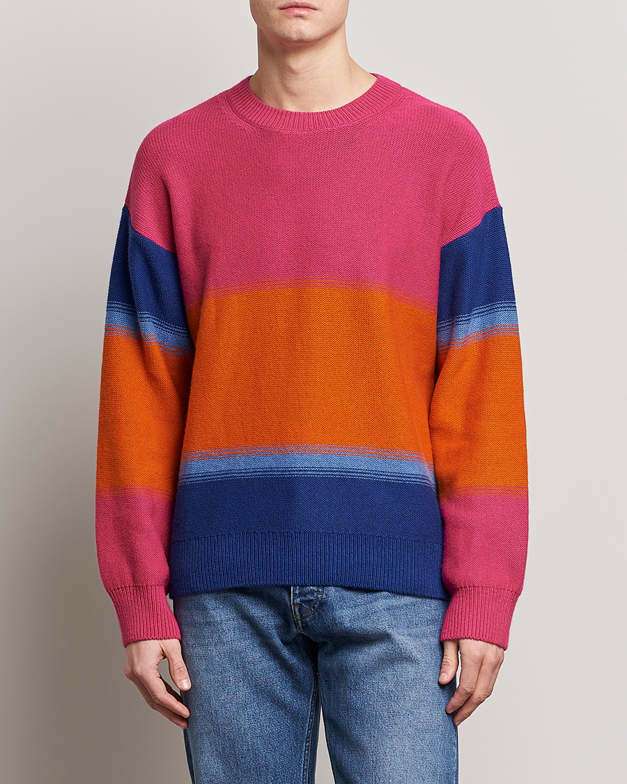 Heren | Truien | GANT | Degraded Striped Knitted Sweater Multi