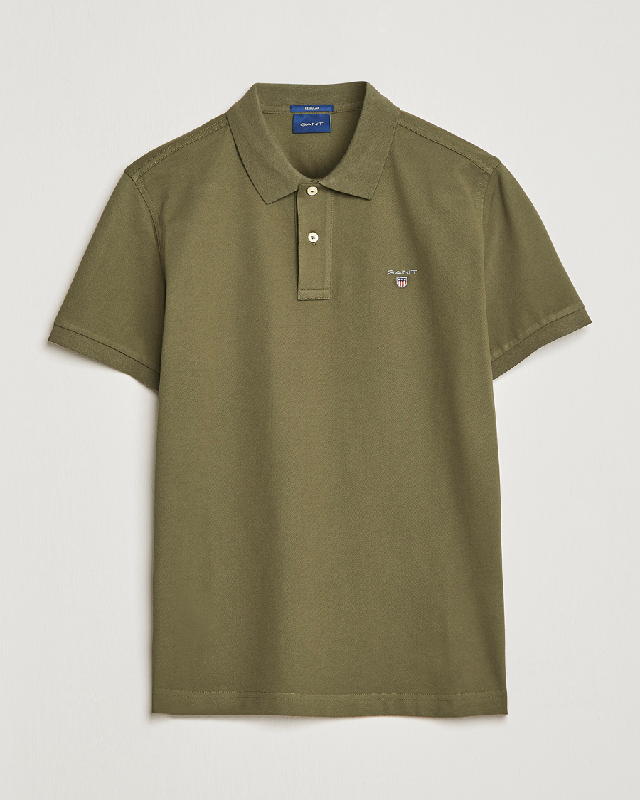 Heren | Polo's | GANT | The Original Polo Racing Green