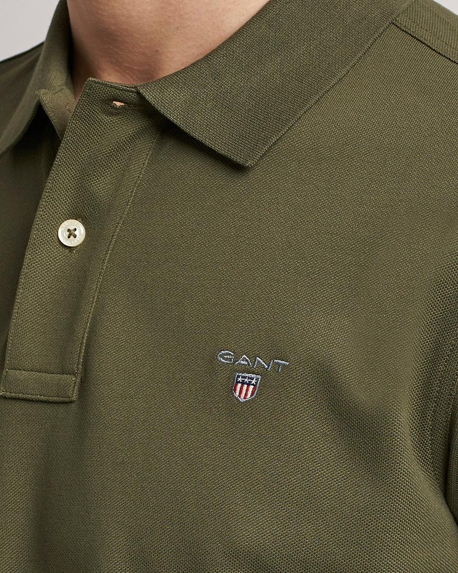 Heren | Polo's | GANT | The Original Polo Racing Green