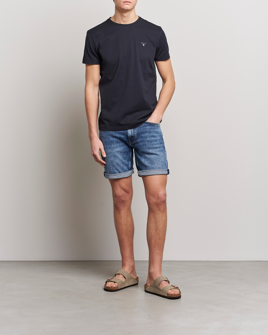 Heren | Korte broek | GANT | Arley Denim Shorts Medium Blue