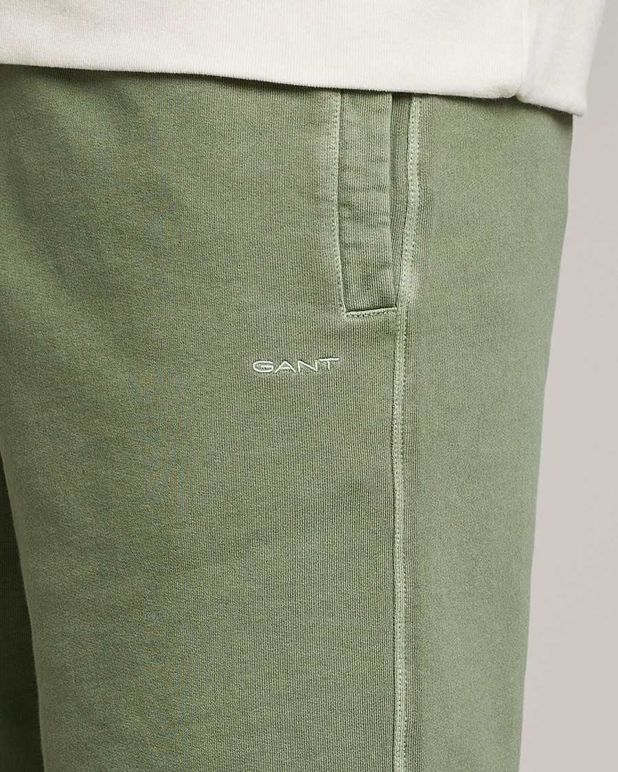 Heren | Korte broek | GANT | Sunbleached Sweatshorts Calamata Green