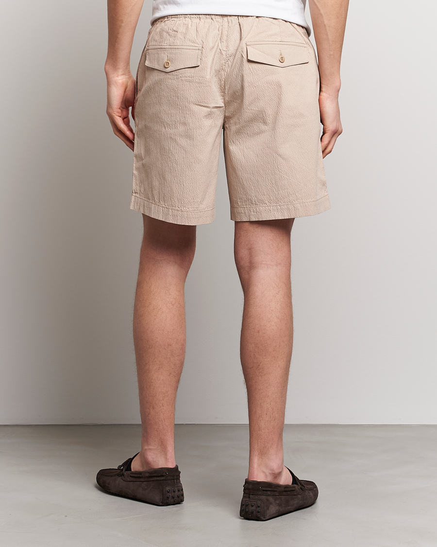 Heren | Korte broek | GANT | Seersucker Drawstring Shorts Dry Sand