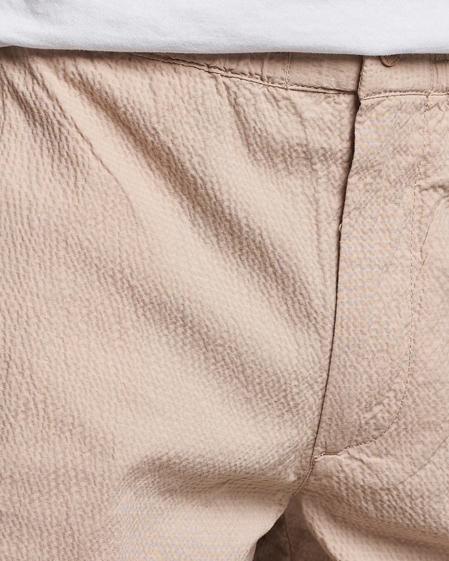 Heren | Korte broek | GANT | Seersucker Drawstring Shorts Dry Sand