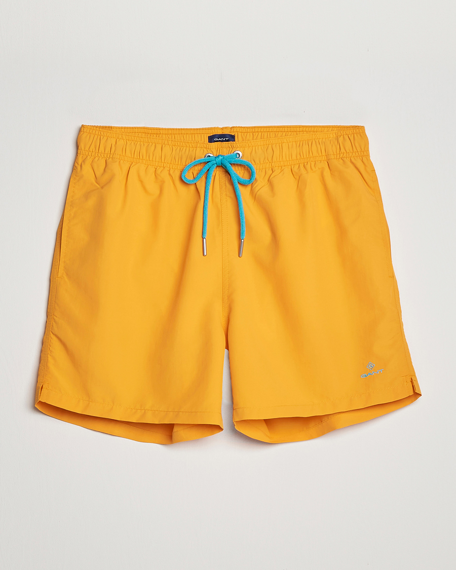 Homme | Maillots De Bain | GANT | Basic Swimshorts Dalia Orange