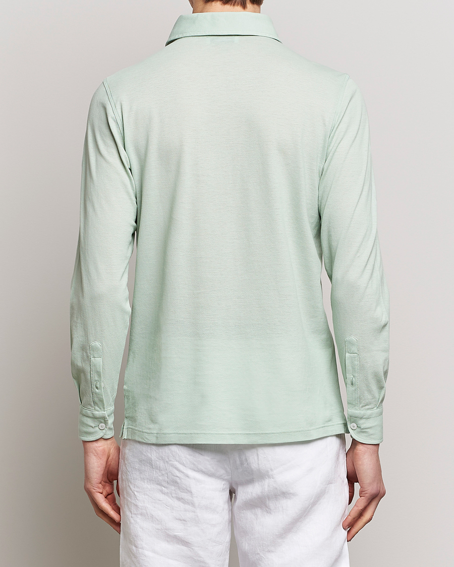 Homme | Chemises | Gran Sasso | Popover Shirt Light Green