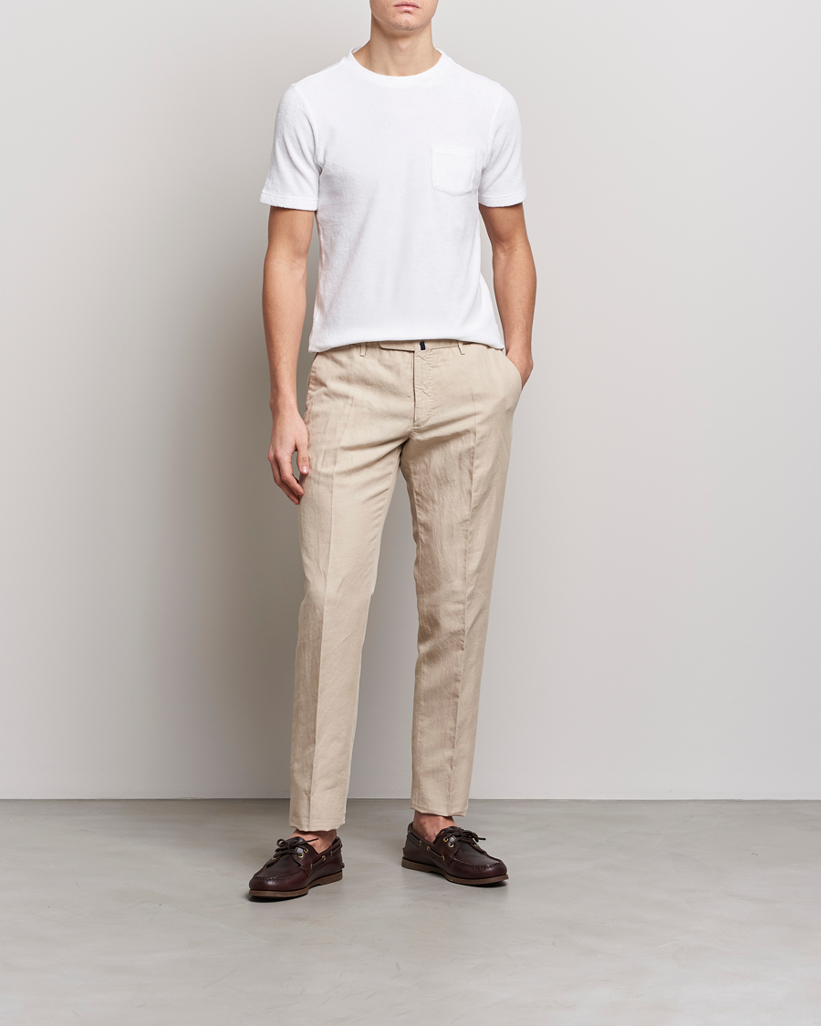 Homme | T-shirts | Gran Sasso | Cotton Terry Tee White
